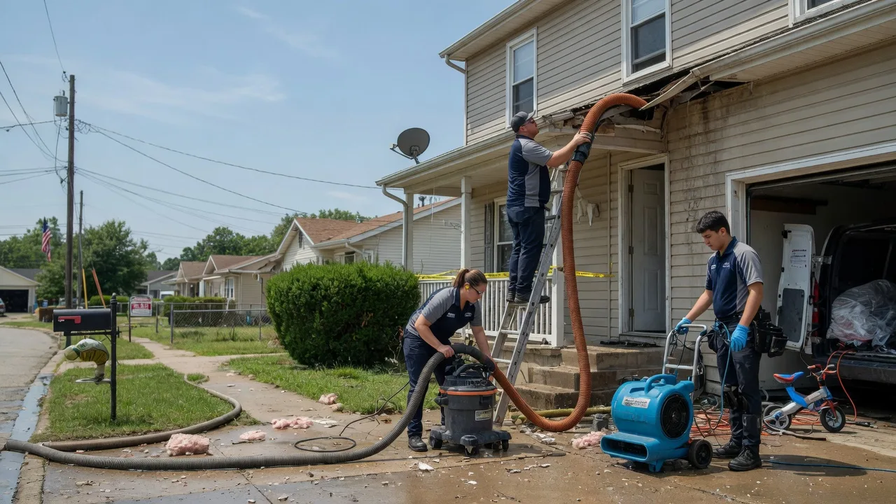 Water Damage Restoration in Topeka, KS near me